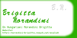 brigitta morandini business card